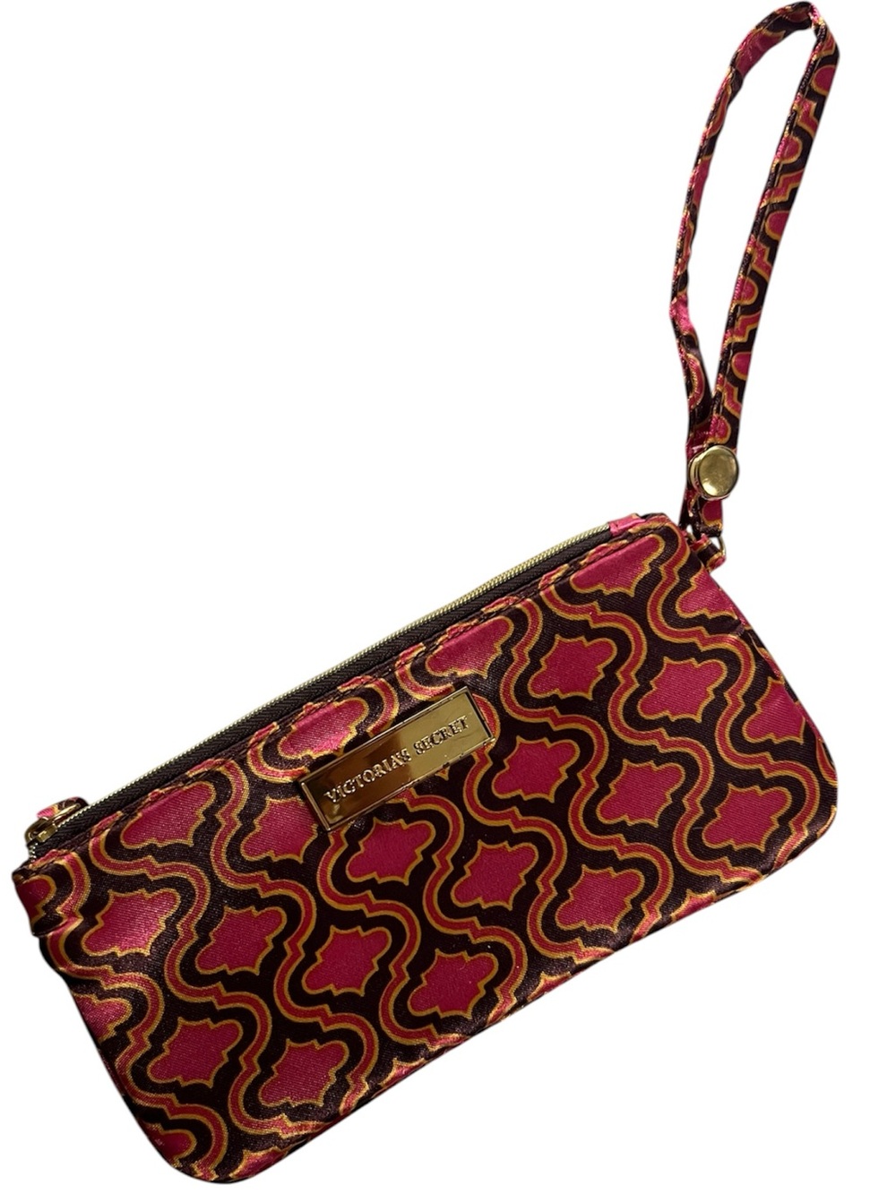 Victoria’s Secret Mini Zipper Clutch Make Up Pouch Pink